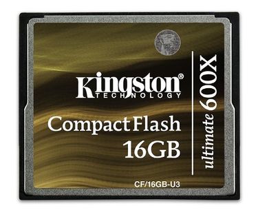 Kingston Ultimate 600x 16GB Compact Flash  Memory Card