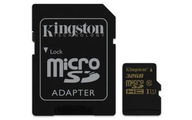 Kingston Ultra 32GB MicroSDHC Class 10 (90MB/s) UHS-1 Memory Card