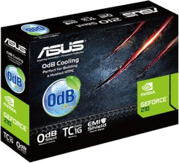 Asus NVIDIA GeForce EN210 Silent 1GB DDR3 Graphics Card