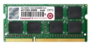 Transcend JetRam (JM1333KSH-8G) DDR3 8GB Laptop RAM