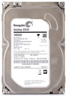 Seagate Desktop SSHD (ST1000DX001) 1TB Desktop Internal Hard Drive