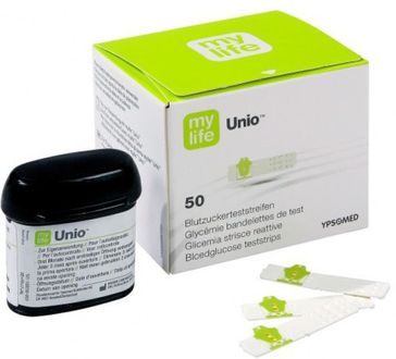 Mylife Unio Blood Glucose 50 Test Strips