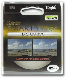Kenko Smart 82mm Multi Coated UV370 Slim Filter 
