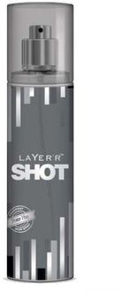 Layerr SHOTS Body Splash - Power Play Body Mist