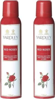 Yardley  Red Roses Deo Spray Combo (Set of 2)