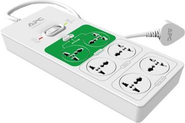 APC P6FG-IN 6 Strip Spike Surge Protector (1.5 Mtr)