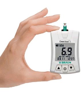 B.Braun Omnitest 3 Set Blood Glucose Monitor