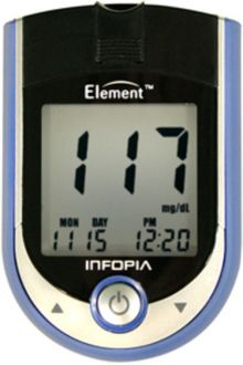 BeSure Element GM-1 Blood Glucose Monitor (With 25 Strips)