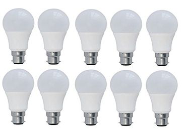 Syska 9W LED Bulb (White, Pack of 10)