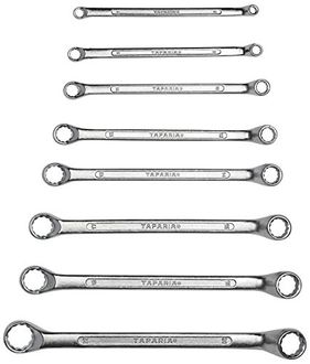 Taparia 1808 8 Pieces Ring Spanner Set