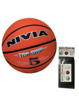 Nivia Top Grip Basketball (Size 5)