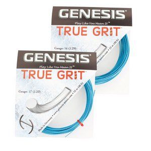 Genesis True Grit Guage 16 Tennis Racquet String Set
