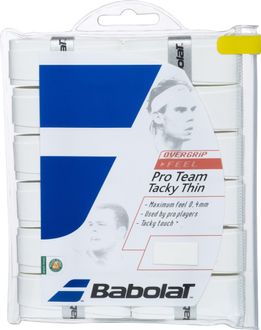 Babolat 654007 101 Pro Team Tacky Thin Tennis Overgrip