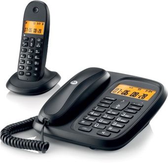 Motorola CL101 Corded & Cordless Landline Phone