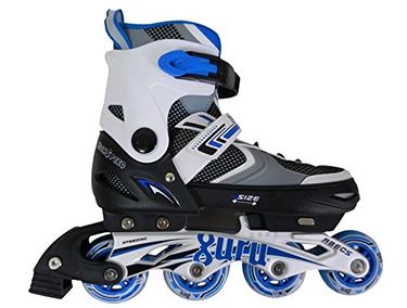 Guru ABEC 5 Inline Adjustable Roller Skates