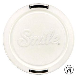 Smile 58mm Lens Cap (Moonlight )