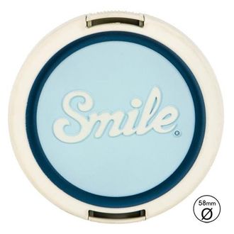 Smile 58mm Lens Cap (Atomic Age)