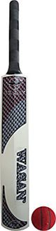Wasan Popular Willow Cricket Bat (Size 3 with Ball)