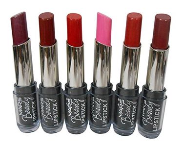 Mars Color Stay Moisturizing Beauty Lipstick Variant Selection (Shade D) (Set of 6) (Multicolor)