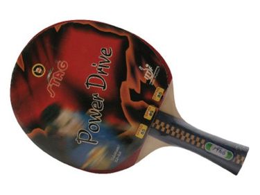 Stag Power Drive Table Tennis Set (1 Racquet, 1 Cover, 2 Balls)