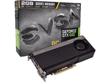 EVGA GeForce GTX 660 (02G-P4-2662-KR) 2GB DDR5 Graphics Card