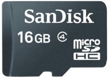 SanDisk Ultra 16GB MicroSDHC Class 4 (48MB/s) Memory Card