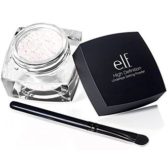 Elf HD Under Eye Concealer Setting Powder (with Brush) (Sheer)