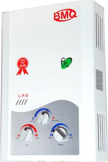 BMQ GWH06 6 Litres Gas Water Geyser