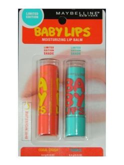 Maybelline Limited Edition Baby Lips Duo Pack (Coral Crush Twinkle)