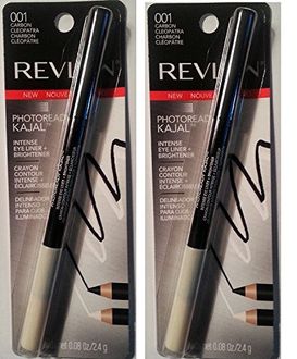 Revlon Photo Ready Kajal Intense Eye Liner and Brightener (Carbon Cleopatra) (Set of 2)