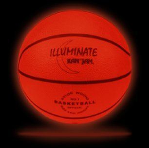 Kan-Jam Illuminate Ultra-Bright LED Light-Up Glow Basketball (Size-5)