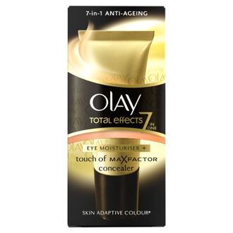 Olay Total Effects Touch of Concealer Eye Cream with Max Factor Concealer Skin Adaptive Colour