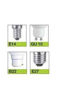 Kalingia 7W B22 LED Bulb (White, Set Of 4)