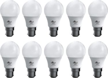 Ornate 7W 630 lumens White LED Bulb (Pack Of 10)