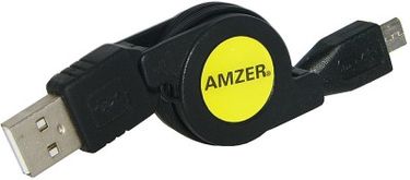 Amzer Micro USB Retractable Data Cable (82268)