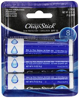 Chapstick Lip Moisturizer Lip Balm (Set of 12)