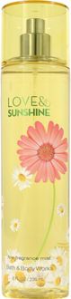 Bath & Body Works Love and Sunshine Body Mist (For Women)