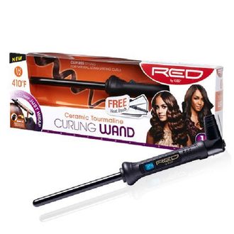 Kiss Red Curling Wand 0.5 Inch Hair Curler
