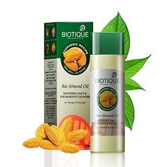 Biotique Soothing Face Eye and Heavy Make Up Almond Oil Cleanser (Set of 2)