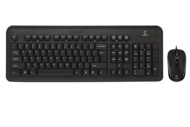 Circle Simple Combo PS/2 Keyboard (Black)