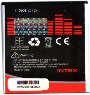 Intex 1400mAh Battery (For I-3G Pro)