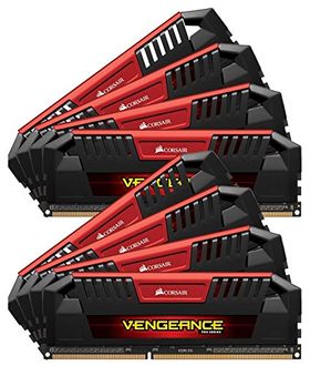 Corsair Vengeance (CMY64GX3M8A2400C11R) Pro Series 64GB (8x 8GB) DDR3 Ram