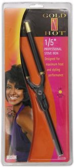 Gold N Hot Professional Stove Iron (1/5 Inch) Hair Curler