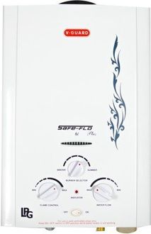 V-Guard Safe Flow Plus 6 Liters Gas Geyser