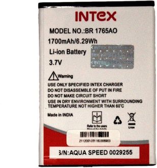Intex BR1765AO 1700mAh Battery