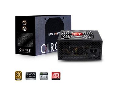 Circle ATX Version 2.31 Raw Power 450 Watt Power Supply