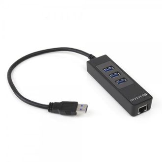 Satechi 3-Port Portable USB Hub and Ethernet LAN Network Adapter