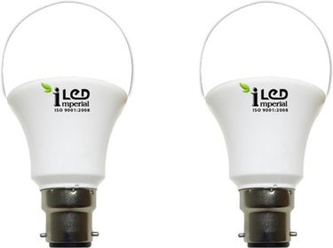Imperial 7W-WW-BC22-3595 LED Premium Bulb (Yellow, Pack of 2)
