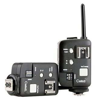 PowerPak Cells II Wireless Flash Studio Strobe Trigger Transceiver / Remote Shutter Release (For Canon)