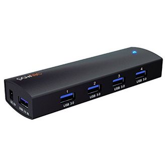 Pawtec PAW-4HUB 4-Port Aluminum Usb Hub